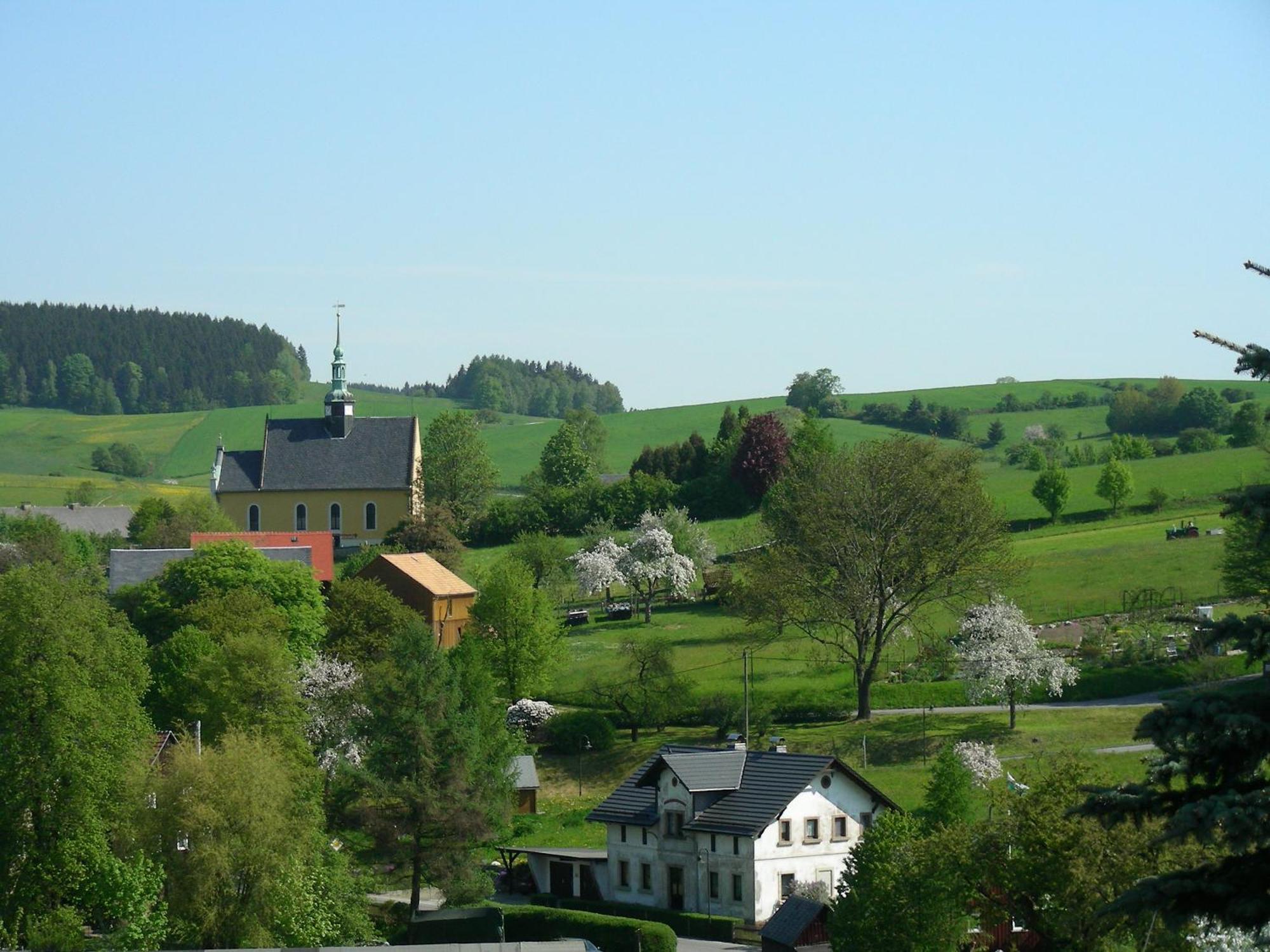 Ferienwohnung Hinterhermsdorf Glaser Sebnitz Buitenkant foto